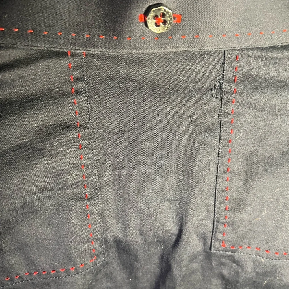 BOGOSSE men’s black Designer dress Shirt size 5 - Picture 3 of 9